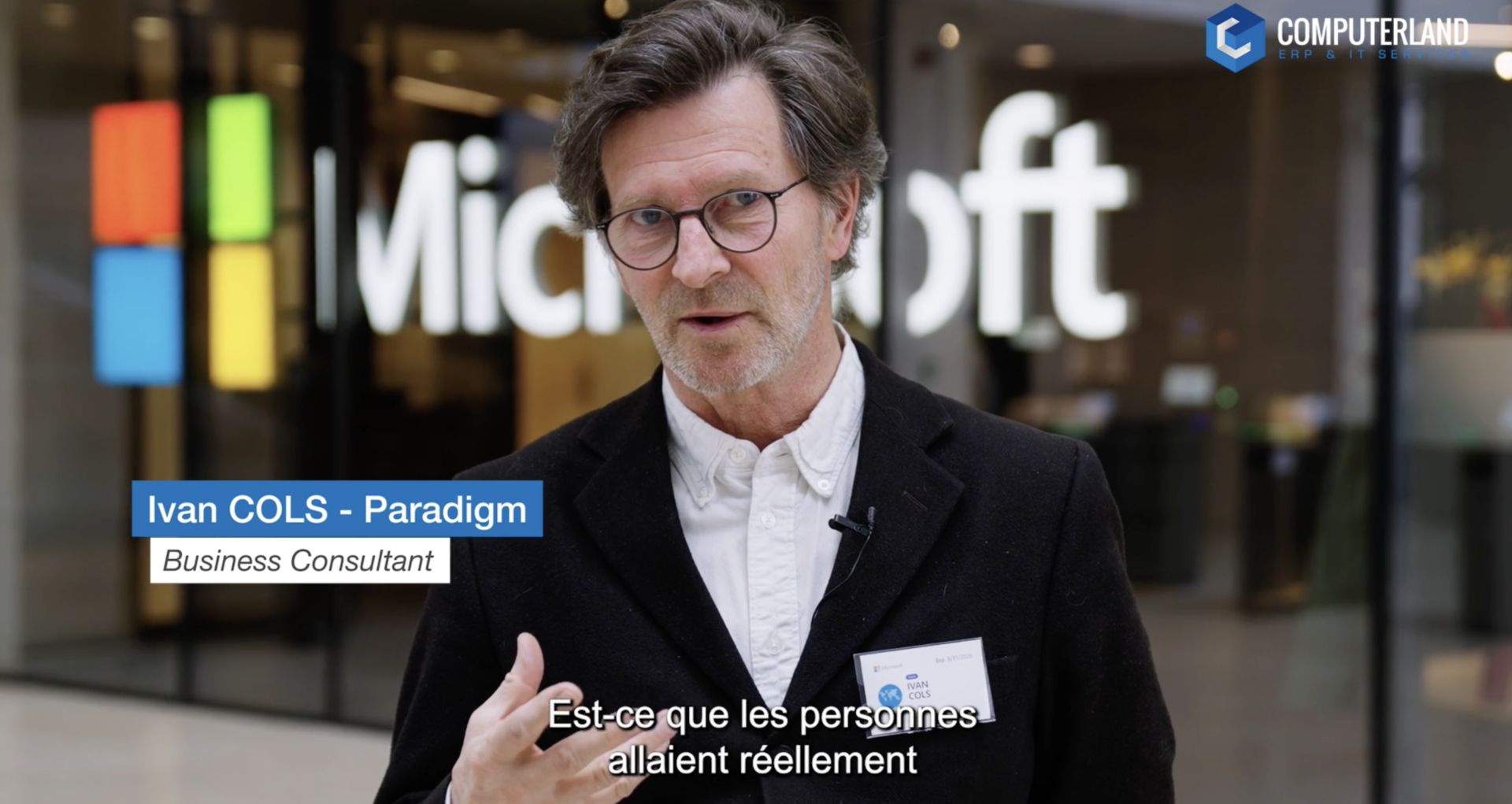 Vidéo pour Microsoft / computerland